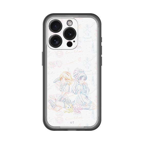 スリムプロテクションプレミアムケース［ ふたりはプリキュア- キュアブラックとキュアホワイト ］