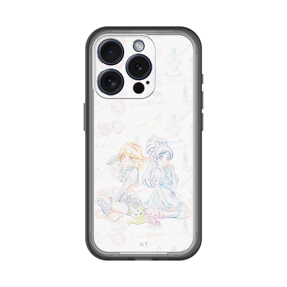 スリムプロテクションプレミアムケース［ ふたりはプリキュア- キュアブラックとキュアホワイト ］