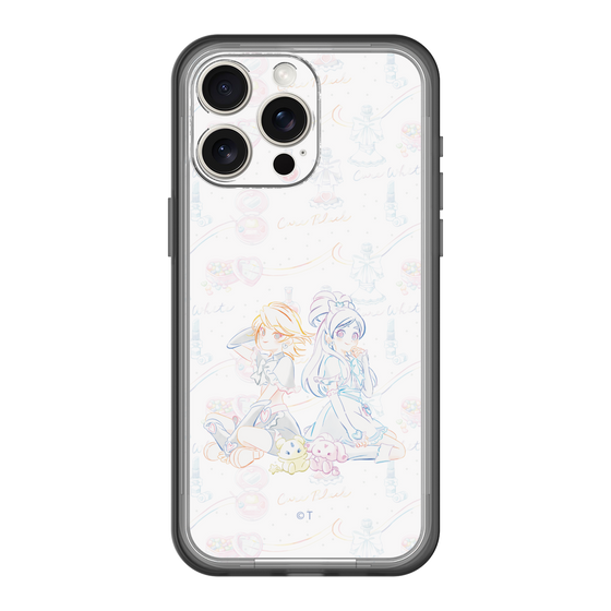 スリムプロテクションプレミアムケース［ ふたりはプリキュア- キュアブラックとキュアホワイト ］