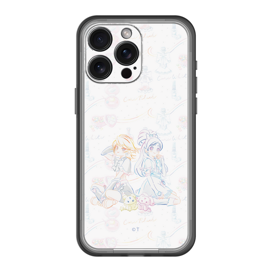 スリムプロテクションプレミアムケース［ ふたりはプリキュア- キュアブラックとキュアホワイト ］