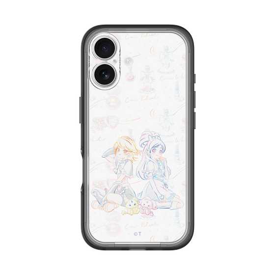 スリムプロテクションプレミアムケース［ ふたりはプリキュア- キュアブラックとキュアホワイト ］