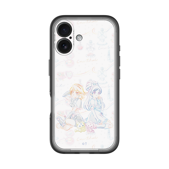 スリムプロテクションプレミアムケース［ ふたりはプリキュア- キュアブラックとキュアホワイト ］