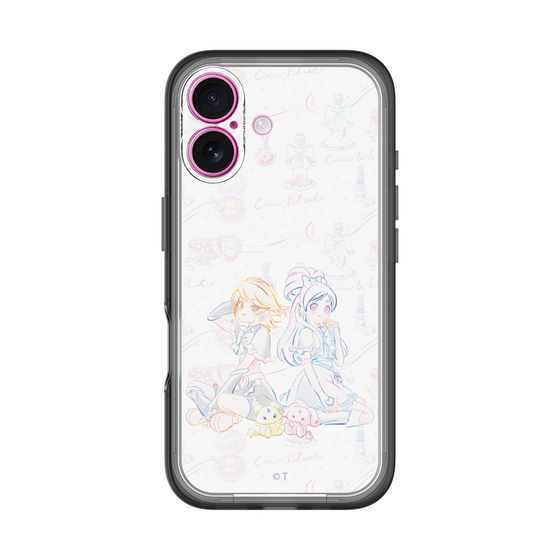 スリムプロテクションプレミアムケース［ ふたりはプリキュア- キュアブラックとキュアホワイト ］