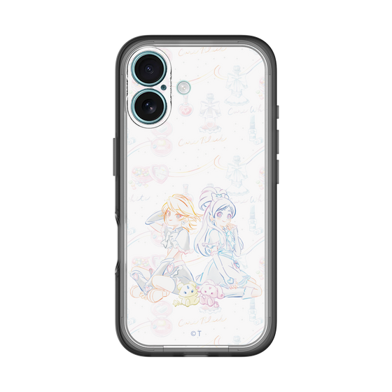 スリムプロテクションプレミアムケース［ ふたりはプリキュア- キュアブラックとキュアホワイト ］