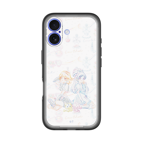 スリムプロテクションプレミアムケース［ ふたりはプリキュア- キュアブラックとキュアホワイト ］