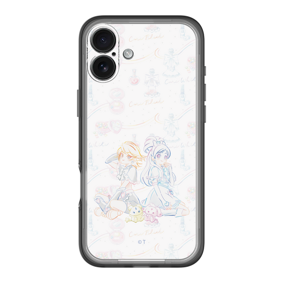 スリムプロテクションプレミアムケース［ ふたりはプリキュア- キュアブラックとキュアホワイト ］