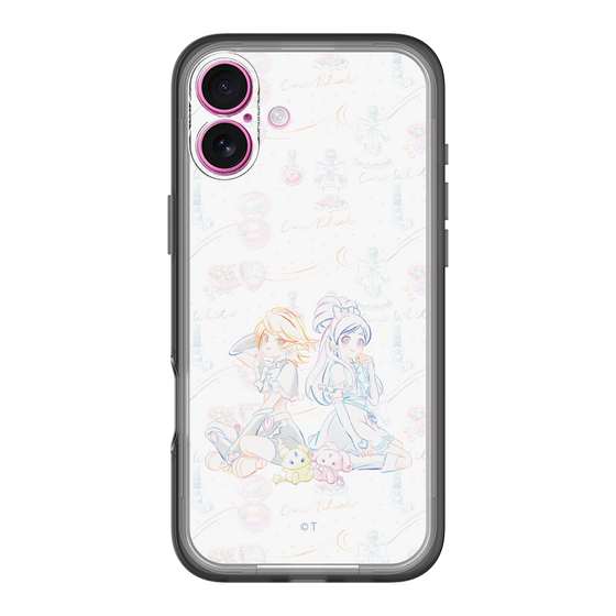 スリムプロテクションプレミアムケース［ ふたりはプリキュア- キュアブラックとキュアホワイト ］