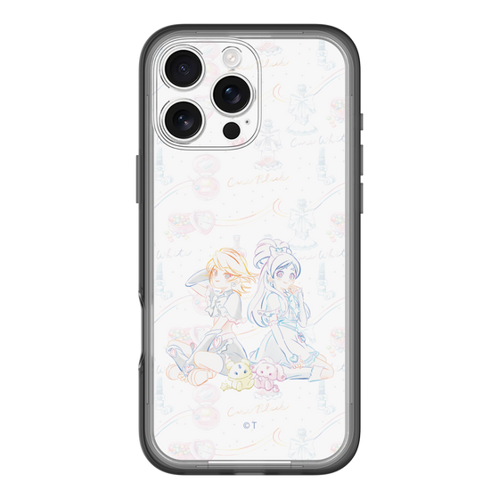 スリムプロテクションプレミアムケース［ ふたりはプリキュア- キュアブラックとキュアホワイト ］