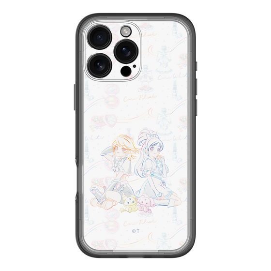 スリムプロテクションプレミアムケース［ ふたりはプリキュア- キュアブラックとキュアホワイト ］