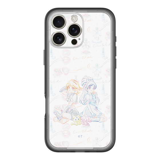 スリムプロテクションプレミアムケース［ ふたりはプリキュア- キュアブラックとキュアホワイト ］