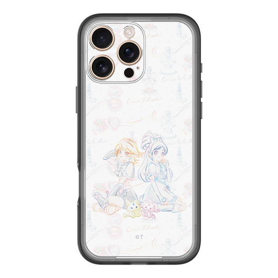 スリムプロテクションプレミアムケース［ ふたりはプリキュア- キュアブラックとキュアホワイト ］