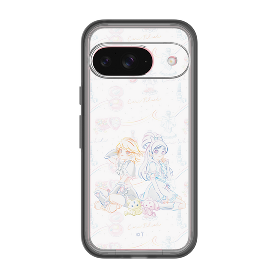 スリムプロテクションプレミアムケース［ ふたりはプリキュア- キュアブラックとキュアホワイト ］