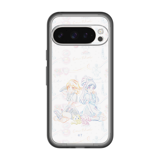 スリムプロテクションプレミアムケース［ ふたりはプリキュア- キュアブラックとキュアホワイト ］