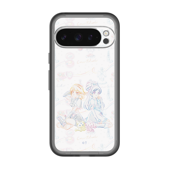 スリムプロテクションプレミアムケース［ ふたりはプリキュア- キュアブラックとキュアホワイト ］