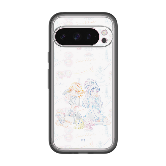 スリムプロテクションプレミアムケース［ ふたりはプリキュア- キュアブラックとキュアホワイト ］
