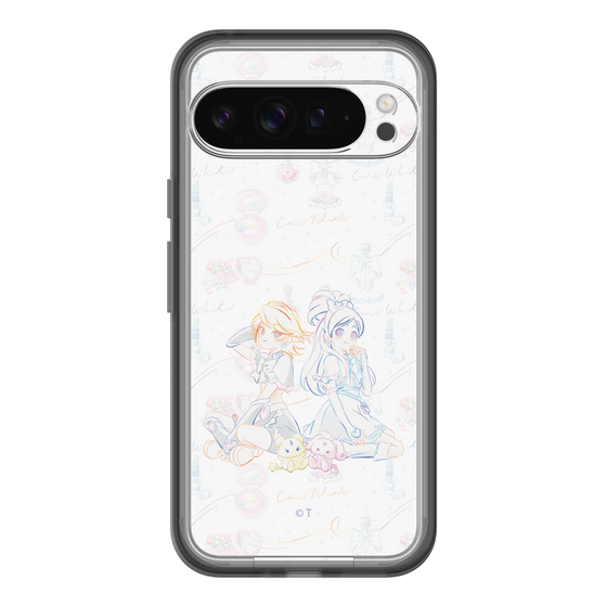 スリムプロテクションプレミアムケース［ ふたりはプリキュア- キュアブラックとキュアホワイト ］