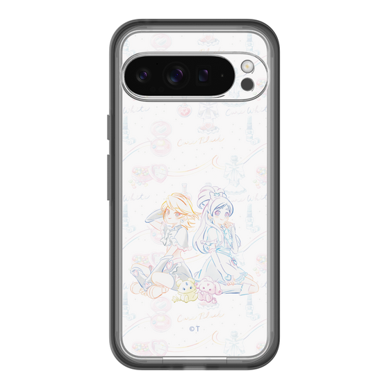 スリムプロテクションプレミアムケース［ ふたりはプリキュア- キュアブラックとキュアホワイト ］