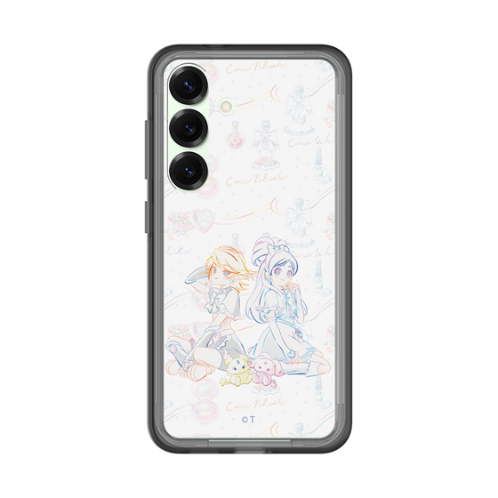 スリムプロテクションプレミアムケース［ ふたりはプリキュア- キュアブラックとキュアホワイト ］