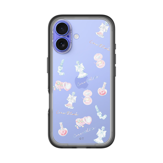 スリムプロテクションプレミアムケース［ ふたりはプリキュア- パターン - クリア ］