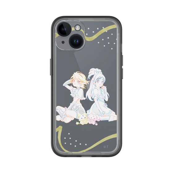 スリムプロテクションプレミアムケース［ ふたりはプリキュア- キュアブラックとキュアホワイト - クリア ］