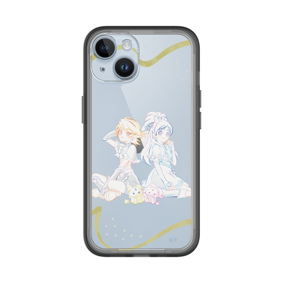スリムプロテクションプレミアムケース［ ふたりはプリキュア- キュアブラックとキュアホワイト - クリア ］