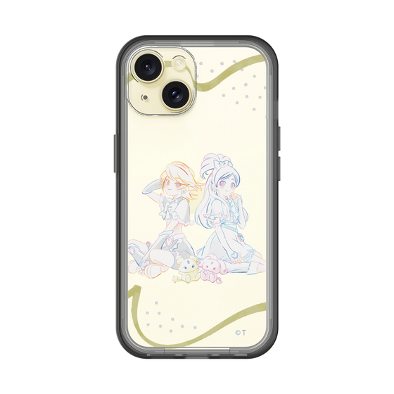 スリムプロテクションプレミアムケース［ ふたりはプリキュア- キュアブラックとキュアホワイト - クリア ］