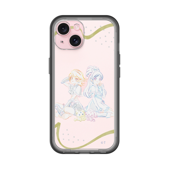 スリムプロテクションプレミアムケース［ ふたりはプリキュア- キュアブラックとキュアホワイト - クリア ］