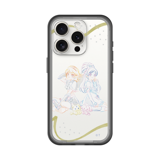スリムプロテクションプレミアムケース［ ふたりはプリキュア- キュアブラックとキュアホワイト - クリア ］