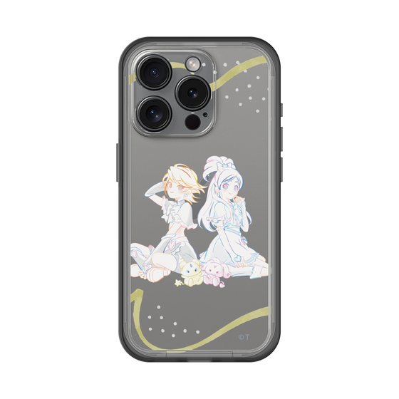 スリムプロテクションプレミアムケース［ ふたりはプリキュア- キュアブラックとキュアホワイト - クリア ］