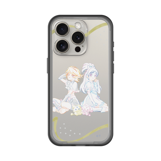 スリムプロテクションプレミアムケース［ ふたりはプリキュア- キュアブラックとキュアホワイト - クリア ］