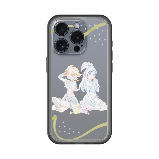 スリムプロテクションプレミアムケース［ ふたりはプリキュア- キュアブラックとキュアホワイト - クリア ］
