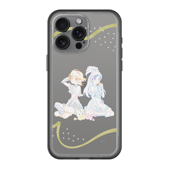 スリムプロテクションプレミアムケース［ ふたりはプリキュア- キュアブラックとキュアホワイト - クリア ］