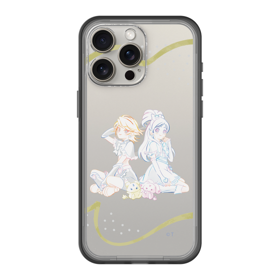 スリムプロテクションプレミアムケース［ ふたりはプリキュア- キュアブラックとキュアホワイト - クリア ］