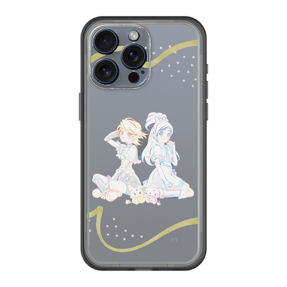 スリムプロテクションプレミアムケース［ ふたりはプリキュア- キュアブラックとキュアホワイト - クリア ］