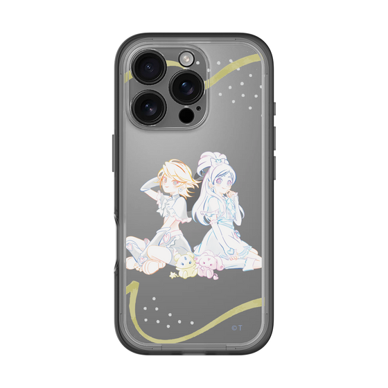 スリムプロテクションプレミアムケース［ ふたりはプリキュア- キュアブラックとキュアホワイト - クリア ］