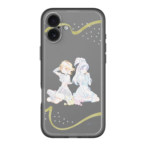 スリムプロテクションプレミアムケース［ ふたりはプリキュア- キュアブラックとキュアホワイト - クリア ］