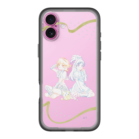 スリムプロテクションプレミアムケース［ ふたりはプリキュア- キュアブラックとキュアホワイト - クリア ］