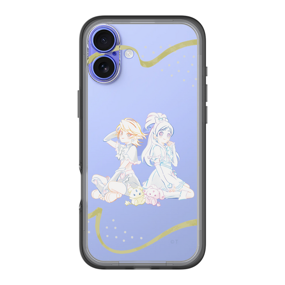スリムプロテクションプレミアムケース［ ふたりはプリキュア- キュアブラックとキュアホワイト - クリア ］
