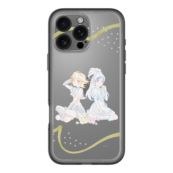 スリムプロテクションプレミアムケース［ ふたりはプリキュア- キュアブラックとキュアホワイト - クリア ］