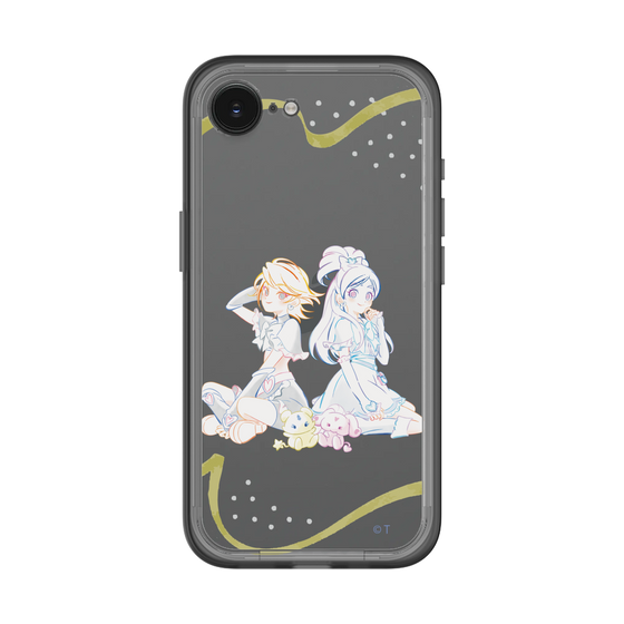 スリムプロテクションプレミアムケース［ ふたりはプリキュア- キュアブラックとキュアホワイト - クリア ］