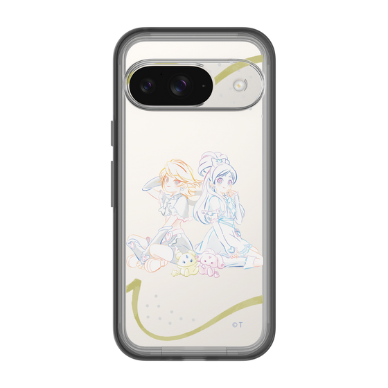 スリムプロテクションプレミアムケース［ ふたりはプリキュア- キュアブラックとキュアホワイト - クリア ］