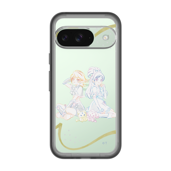 スリムプロテクションプレミアムケース［ ふたりはプリキュア- キュアブラックとキュアホワイト - クリア ］