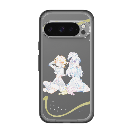 スリムプロテクションプレミアムケース［ ふたりはプリキュア- キュアブラックとキュアホワイト - クリア ］