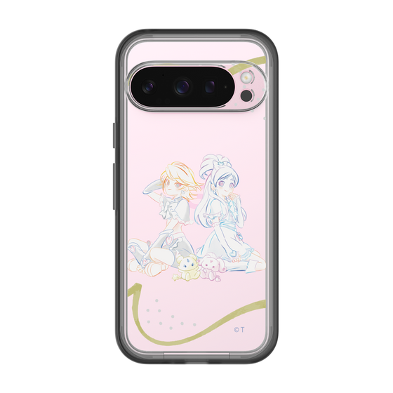 スリムプロテクションプレミアムケース［ ふたりはプリキュア- キュアブラックとキュアホワイト - クリア ］