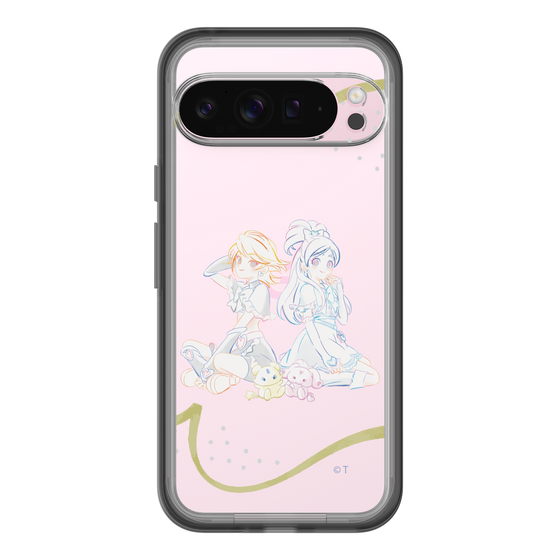 スリムプロテクションプレミアムケース［ ふたりはプリキュア- キュアブラックとキュアホワイト - クリア ］