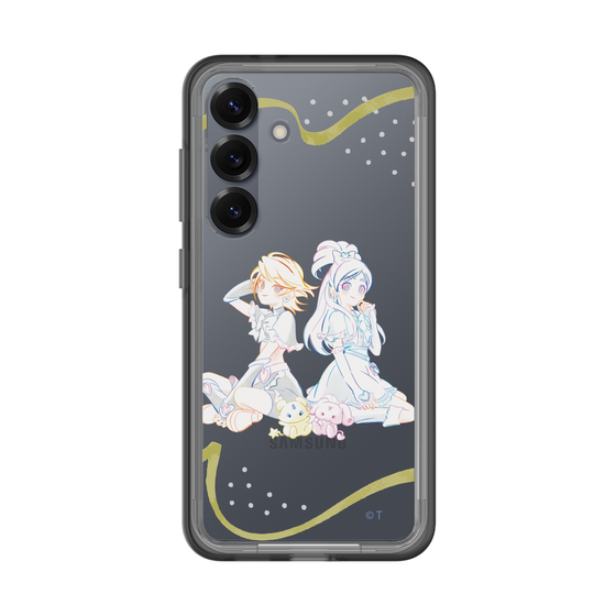 スリムプロテクションプレミアムケース［ ふたりはプリキュア- キュアブラックとキュアホワイト - クリア ］