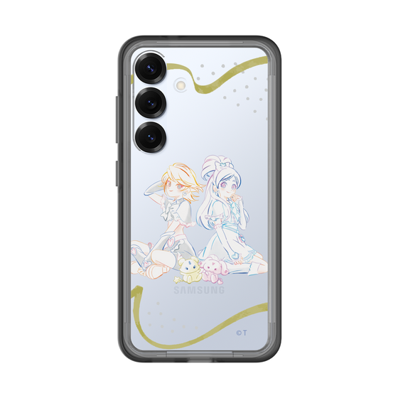 スリムプロテクションプレミアムケース［ ふたりはプリキュア- キュアブラックとキュアホワイト - クリア ］