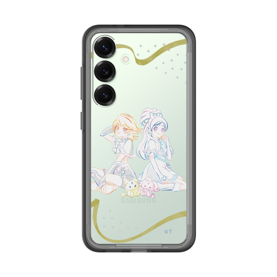 スリムプロテクションプレミアムケース［ ふたりはプリキュア- キュアブラックとキュアホワイト - クリア ］