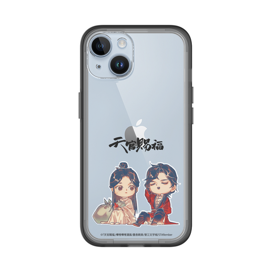 スリムプロテクションプレミアムケース［ 天官賜福 - ミニキャラ - 謝憐と花城1 ］