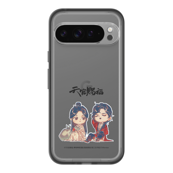 スリムプロテクションプレミアムケース［ 天官賜福 - ミニキャラ - 謝憐と花城1 ］